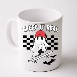 Creek It Real Funny Ghost Halloween Coffee Mug