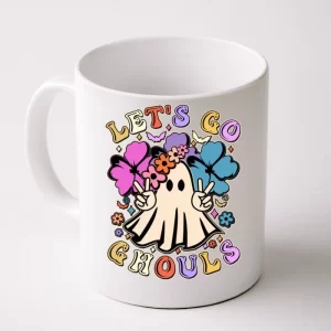 Cute Halloween Let'S Go Ghouls Coffee Mug