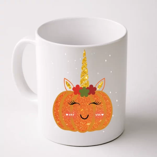 Cute Pumpkin Unicorn Halloween Coffee Mug