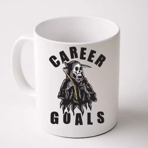 Funny Halloween Career Goals Grim Reaper Coffee Mug