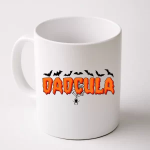 Funny Halloween Dadcula Dracula Coffee Mug