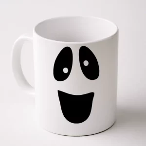 Funny Halloween Ghost Face Coffee Mug