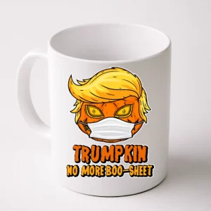 Funny Halloween Trumpkin No More Boo-Sheet Coffee Mug