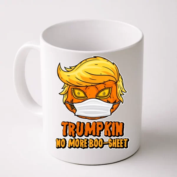 Funny Halloween Trumpkin No More Boo-Sheet Coffee Mug