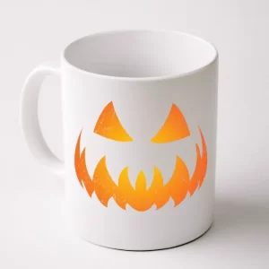 Halloween Pumpkin Jack O'Lantern Face Coffee Mug