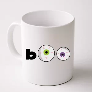 Halloween Scary Boo Eyes Coffee Mug