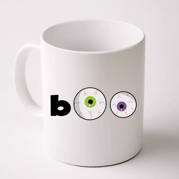 Halloween Scary Boo Eyes Coffee Mug