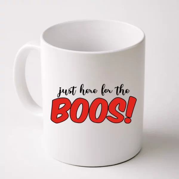 Just Here For The Boos Funny Halloween Coffee Mug