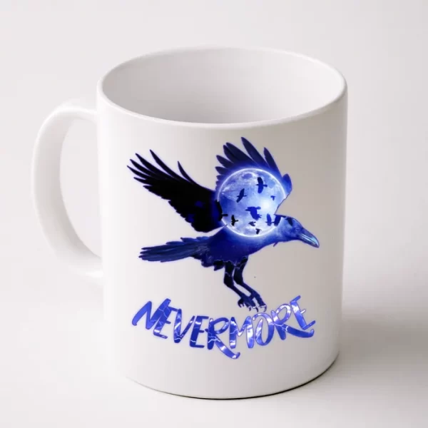 Nevermore Raven Halloween Coffee Mug