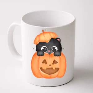 Pumpkin Kitty Cute Halloween Coffee Mug