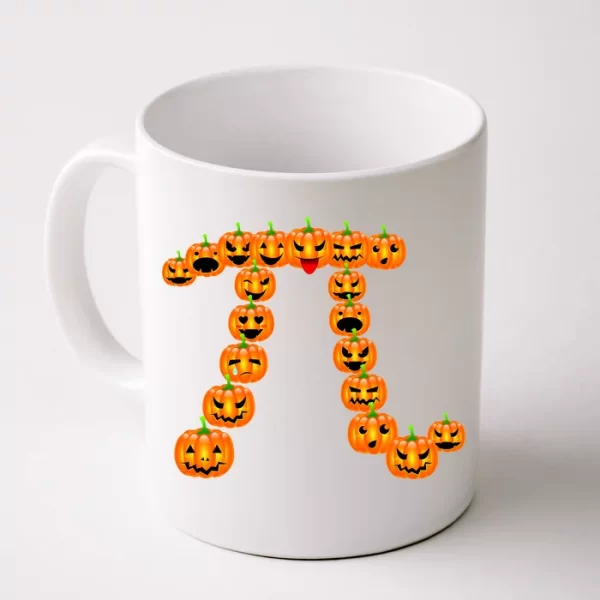 Pumpkin Pi Emoji'S Halloween Math 3.14 Coffee Mug