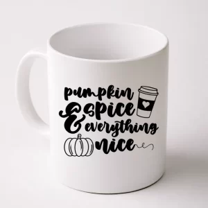 Pumpkin Spice And Everything Nice Halloween Coffee Lover Coffee Mug