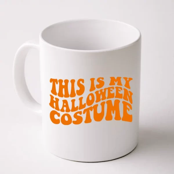 This Is My Halloween Costume Retro Coffee Mug