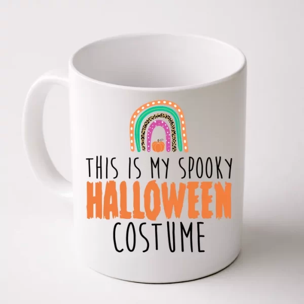 This Is My Spooky Halloween Costume Rainbow Fall Coffee Mug