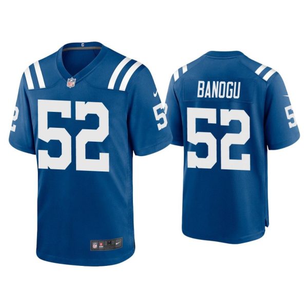 2020 Ben Banogu Indianapolis Colts Royal Game Jersey