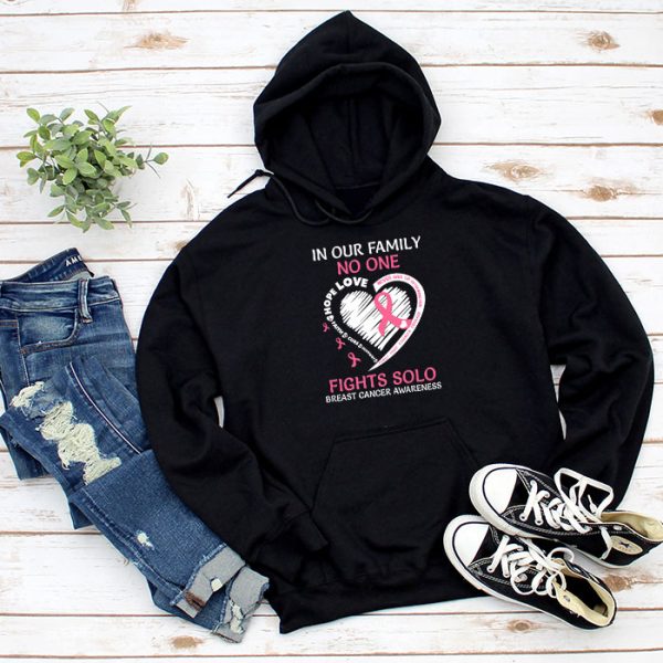 Breast Cancer Support Family Women Breast Cancer Awareness Hoodie