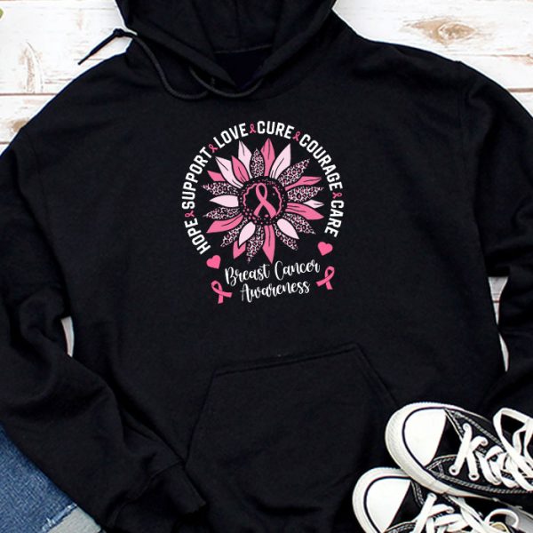 Breast Cancer Support Pink Ribbon Breast Cancer Awareness Hoodie TH916