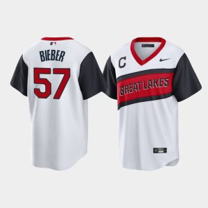Women’s Cleveland Indians Brad Hand White 2020 Home Replica Jersey