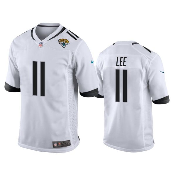 Jacksonville Jaguars #11 White Men Marqise Lee Game Jersey