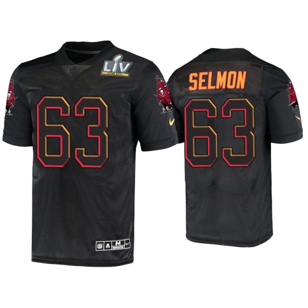 Lee Roy Selmon Tampa Bay Buccaneers Black Super Bowl LV Jersey