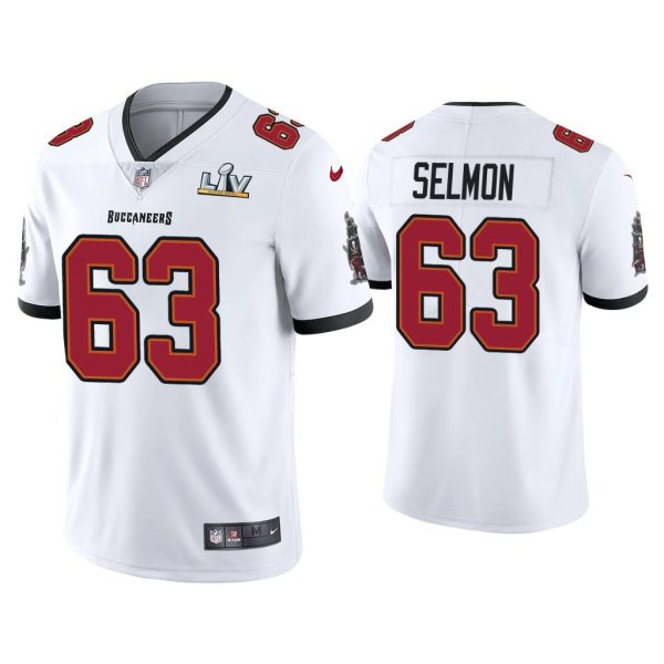 Lee Roy Selmon Tampa Bay Buccaneers Super Bowl LV White Vapor Limited Jersey