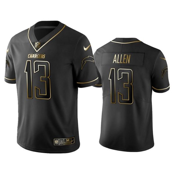 Men 2019 Golden Edition Vapor Untouchable Limited Los Angeles Chargers #13 Keenan Allen Black Jersey