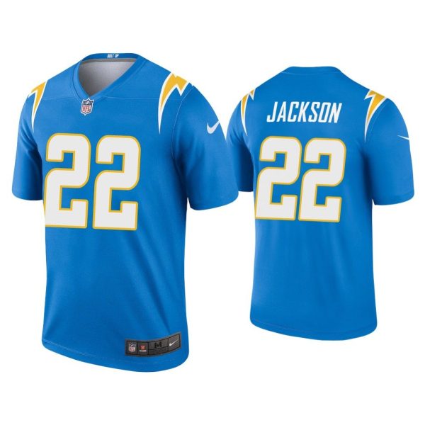 Men 2020 Justin Jackson Los Angeles Chargers Powder Blue Legend Jersey