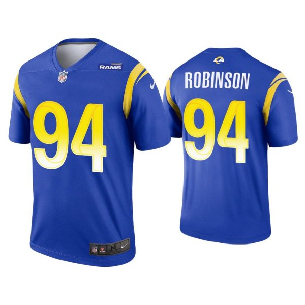 Men A'Shawn Robinson Los Angeles Rams Royal Legend Jersey