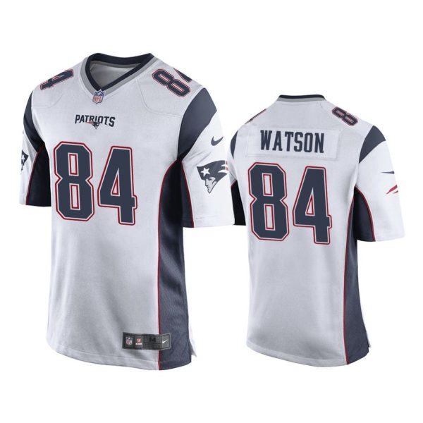 Men Benjamin Watson New England Patriots White Game Jersey