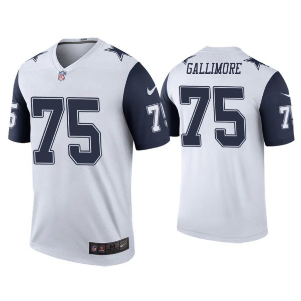 Men Color Rush Legend Neville Gallimore Dallas Cowboys White Jersey