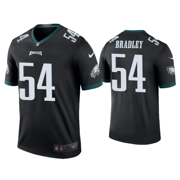 Men Color Rush Legend Shaun Bradley Philadelphia Eagles Black Jersey