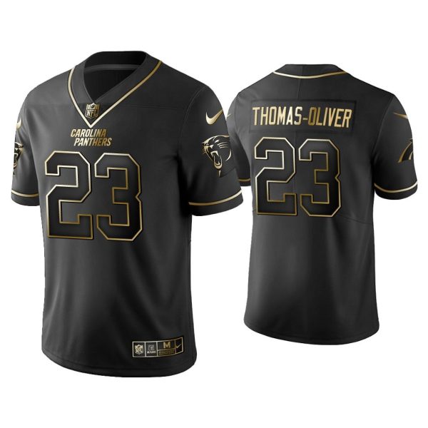 Men Golden Edition Vapor Limited Panthers Stantley Thomas-Oliver Black Jersey