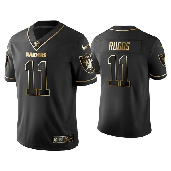 Men Golden Edition Vapor Limited Raiders Henry Ruggs Black Jersey