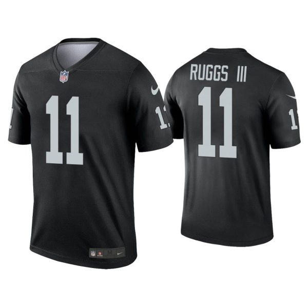 Men Henry Ruggs III Las Vegas Raiders Black Legend Jersey