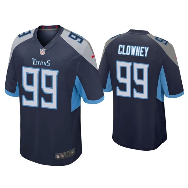Men Jadeveon Clowney Tennessee Titans Navy Game Jersey