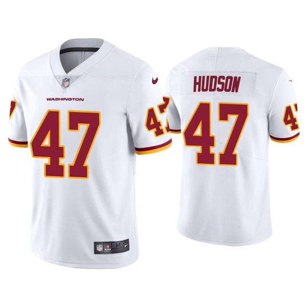 Men Khaleke Hudson Washington Football Team White Vapor Limited Jersey