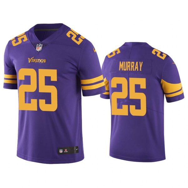 Men Minnesota Vikings Latavius Murray #25 Purple Color Rush Limited Jersey