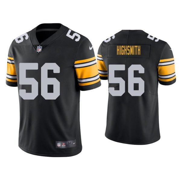 Men Pittsburgh Steelers Alex Highsmith Vapor Limited Black Jersey