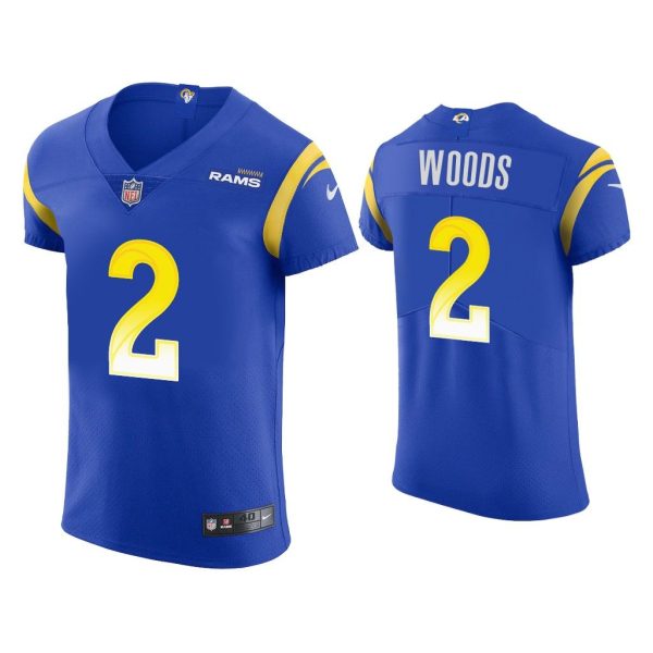 Men Robert Woods Los Angeles Rams Royal Vapor Elite Jersey