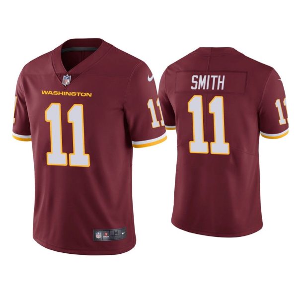 Men Vapor Limited Alex Smith Washington Football Team Burgundy Jersey
