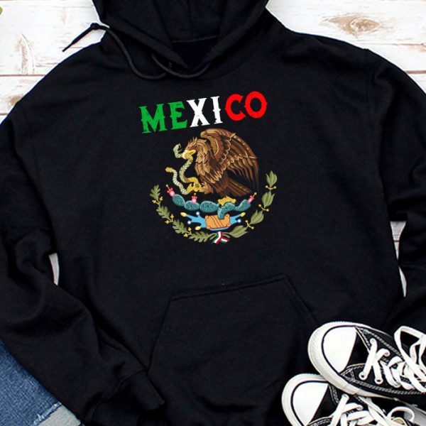 Mexican Independence Day Mexico Flag Eagle Men Women Kids Hoodie TH688