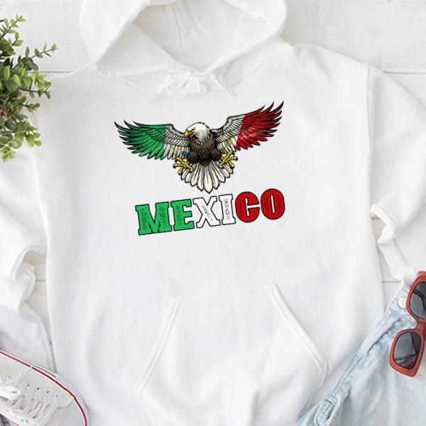 Mexican Independence Day Mexico Flag Eagle Men Women Kids Hoodie TH691