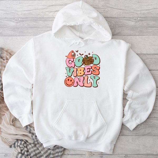 Retro Groovy Halloween Peace Love Hippie 60s 70s 80s Costume Hoodie TH631