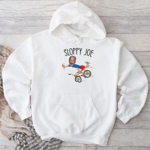 Sloppy Joe Tee Running The Country Is Like Riding A Bike Hoodie