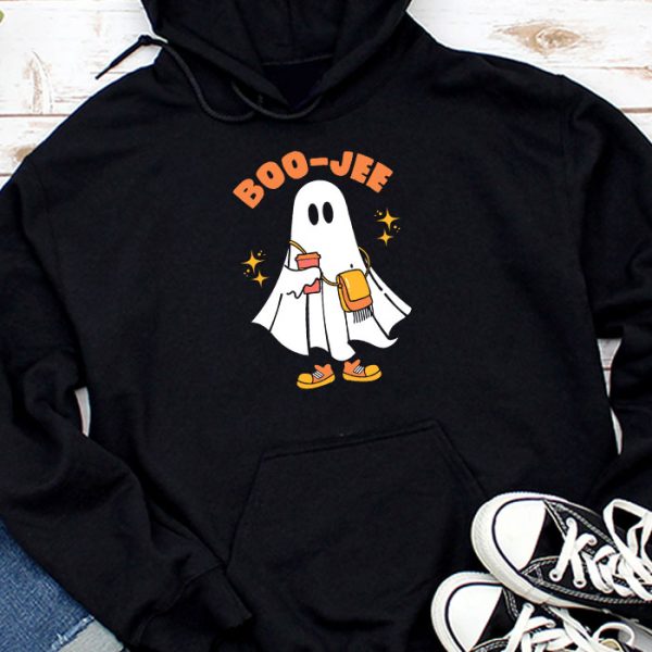 Spooky Season Cute Ghost Halloween Costume Boujee Boo-Jee Hoodie TH714