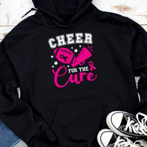 Support Pink Out Cheer For A Cures Breast Cancer Month Funny Hoodie TH880