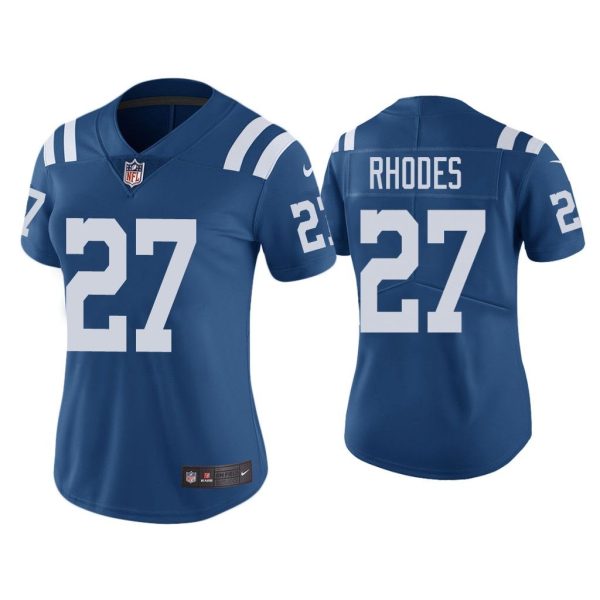 Women Color Rush Limited Xavier Rhodes Indianapolis Colts Royal Jersey