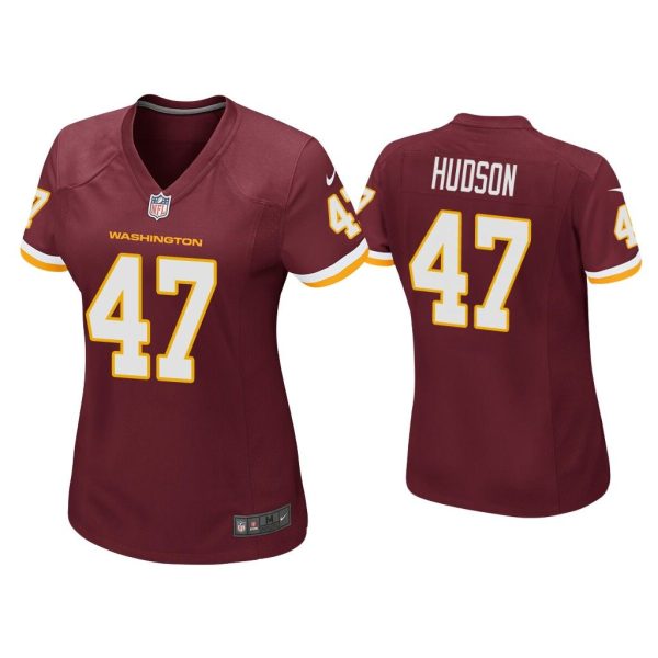 Women Khaleke Hudson Washington Football Team Burgundy Game Jersey