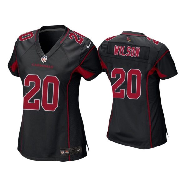 Women Marco Wilson Arizona Cardinals Black Alternate Game Jersey