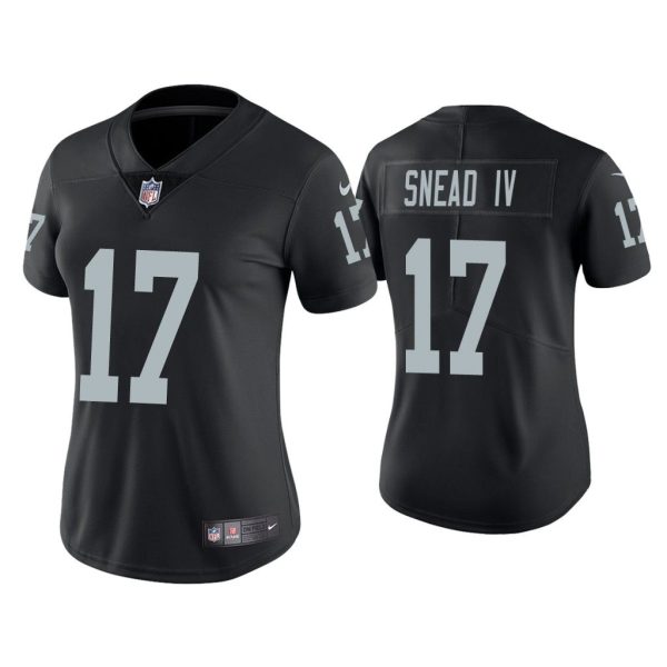 Women Vapor Limited Willie Snead IV Raiders Black Jersey